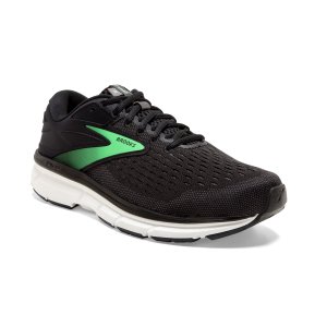 BROOKS DYAD 11 WIDE/D PIANTA LARGA WOMEN - 082 BLACK/EBONY/GREEN - 120312 1D 082